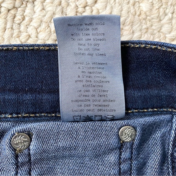 RAG & BONE sz 25 Dark Blue Skinny Capri Jeans - Picture 13 of 15